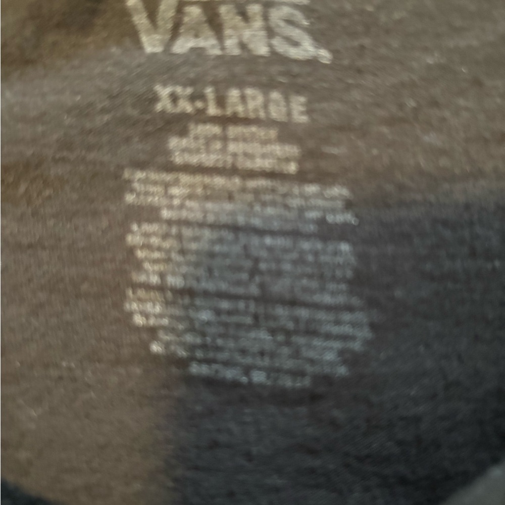 Vans Logo T-Shirt lot of 4  - 2 Black, 1 Charcoal, 1 White mens XXL - Picture 4 of 10